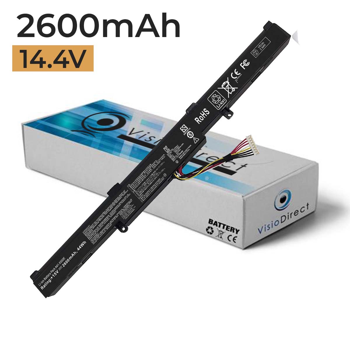 Batterie pour ASUS F751S Serie...