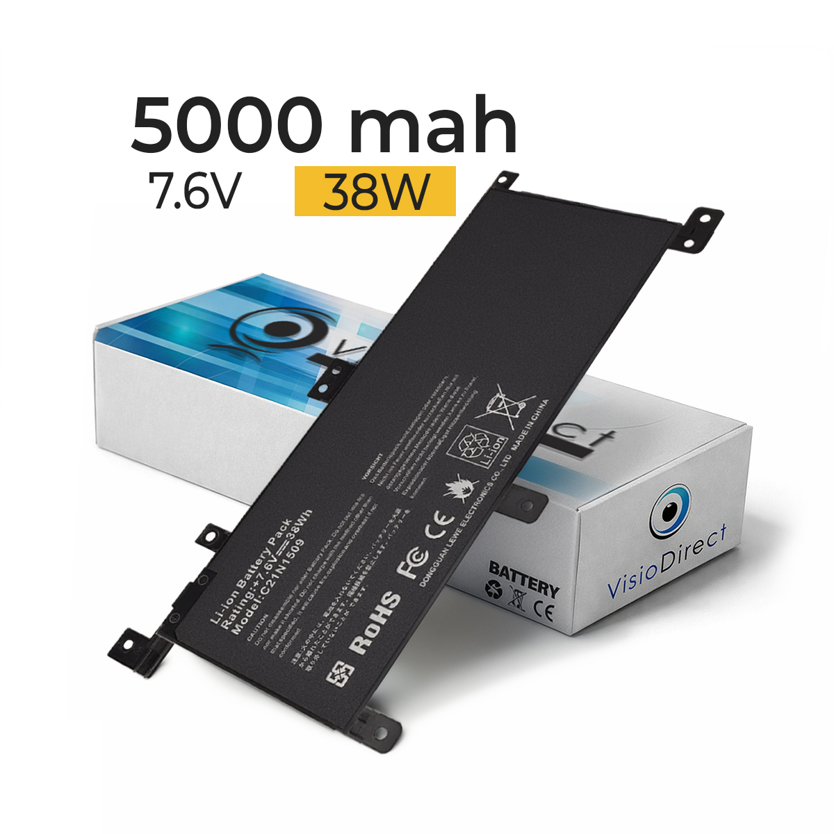 Batterie pour ASUS X556UR-0143...