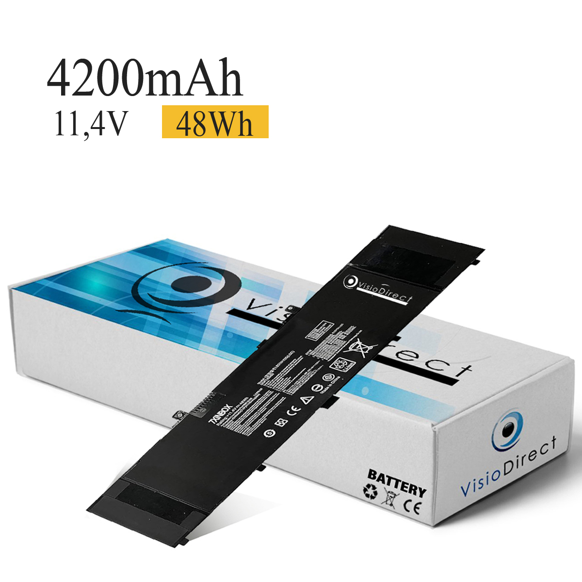 Visiodirect Batterie compatibl...