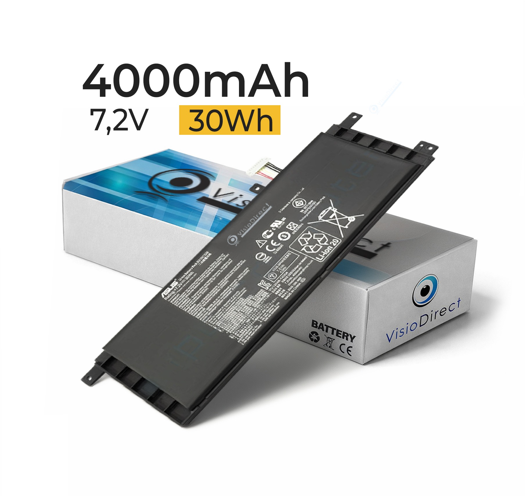 Batterie compatible avec ASUS ...