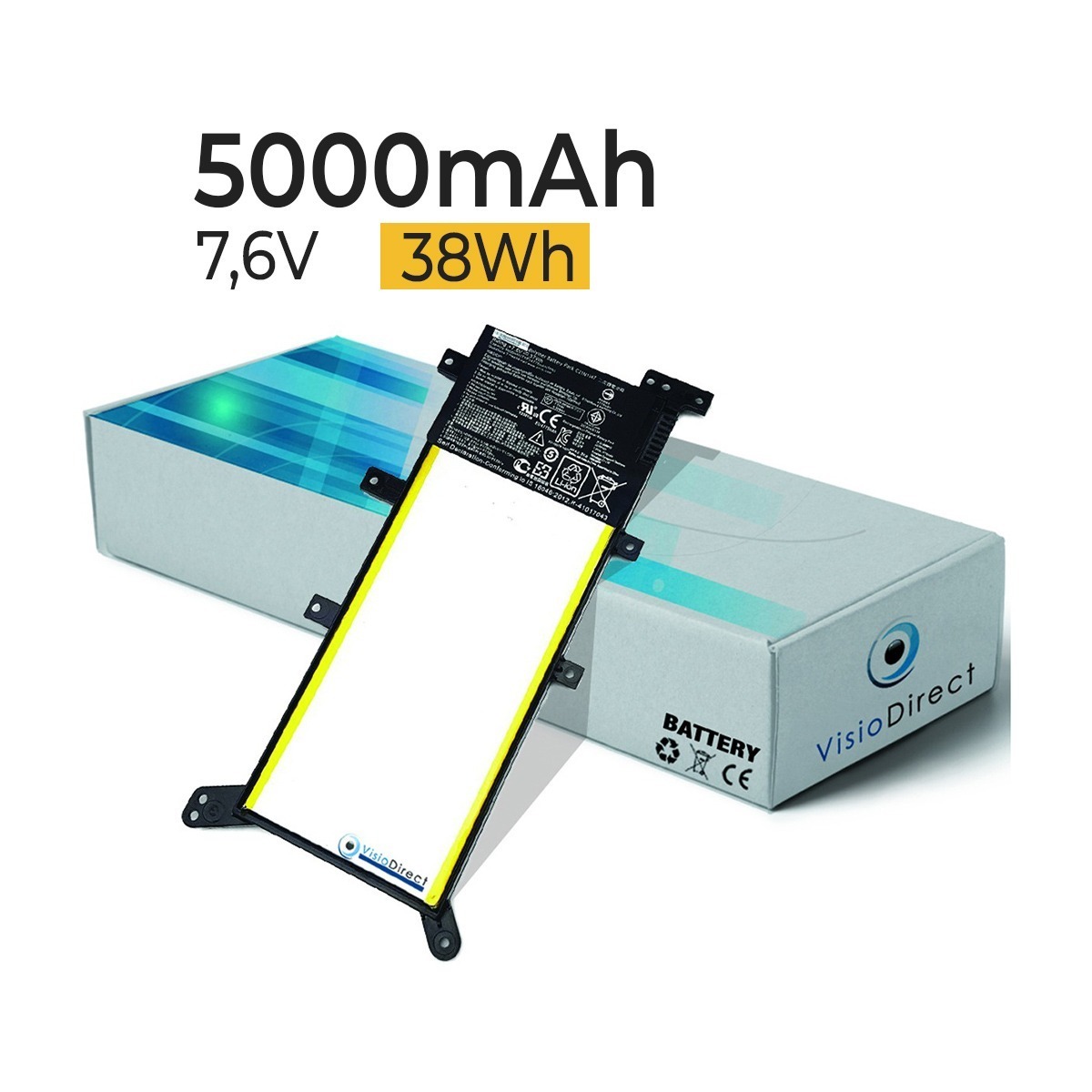 Batterie compatible avec ASUS ...