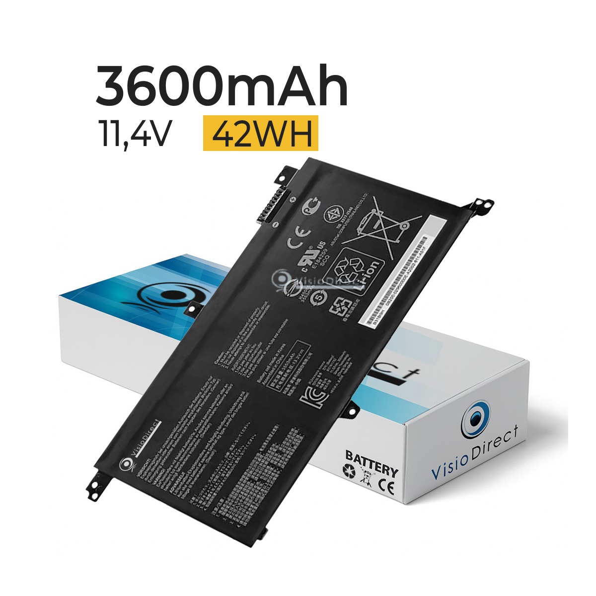 Visiodirect Batterie compatibl...