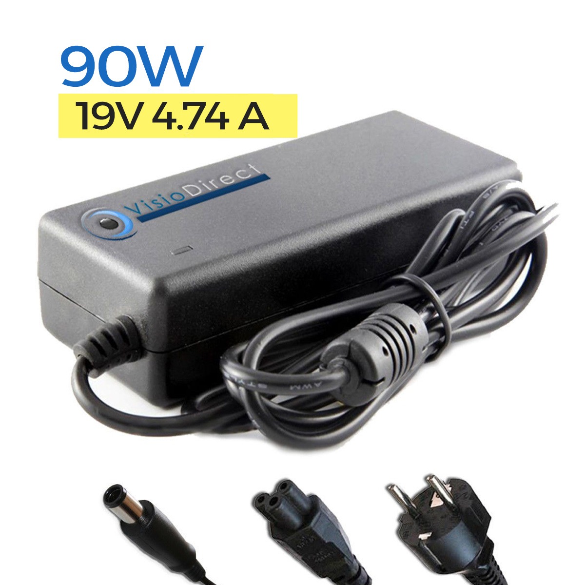 90W Chargeur Alimentation pour...