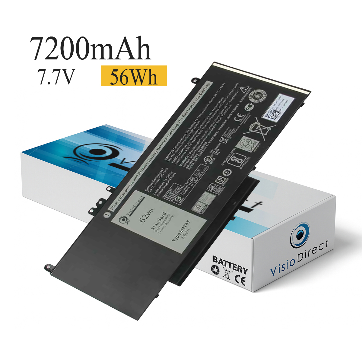 Visiodirect Batterie compatibl...