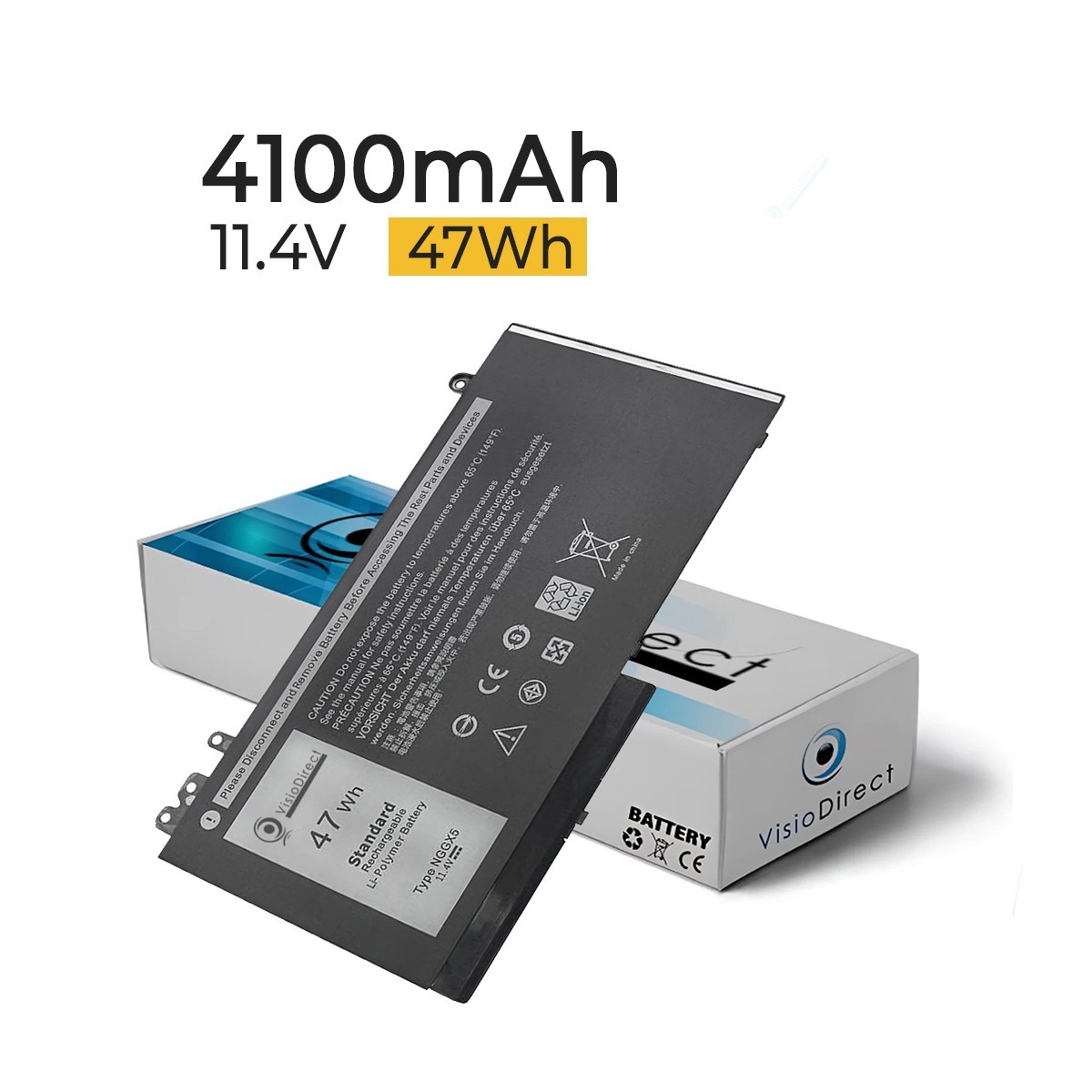 Visiodirect Batterie compatibl...