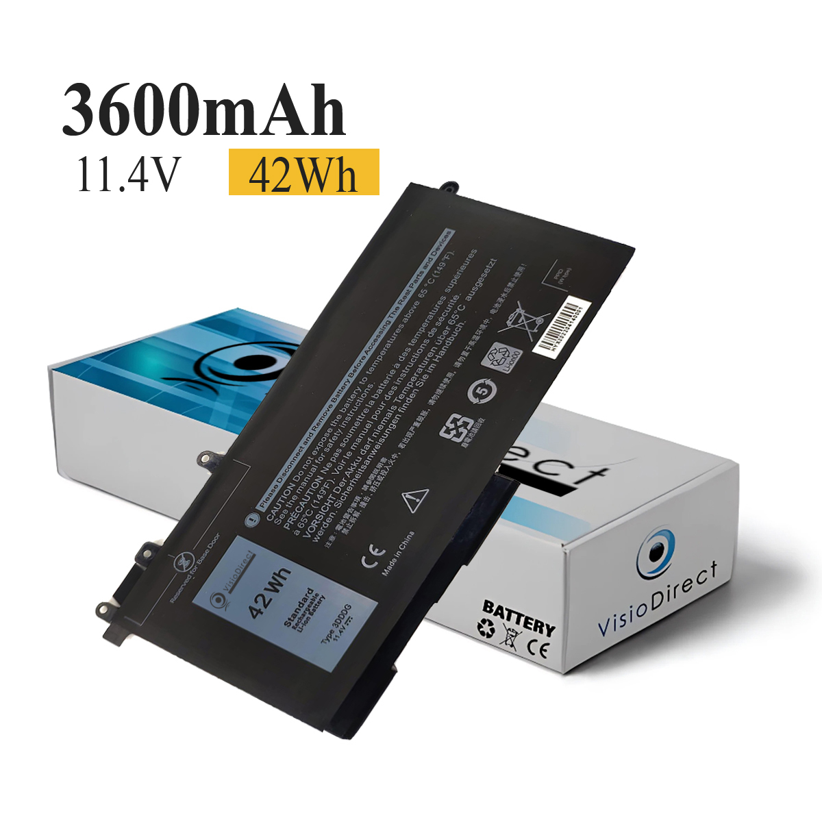 Visiodirect Batterie compatibl...