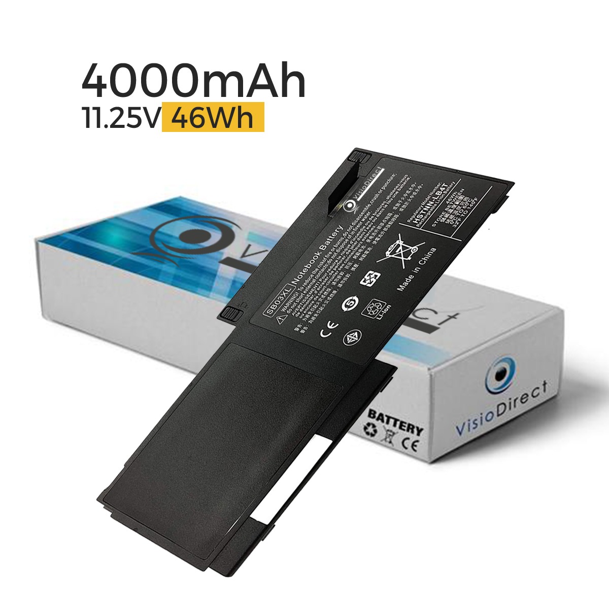 Batterie pour SB03XL 716726-42...