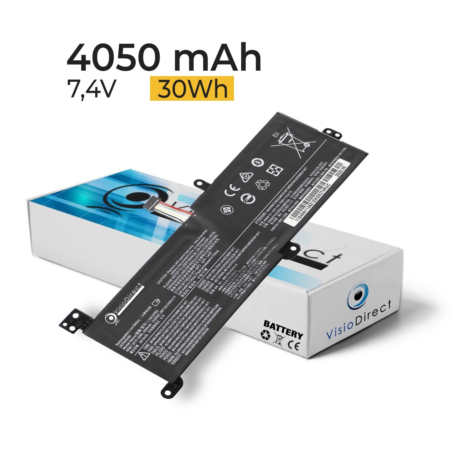 Visiodirect Batterie compatibl...