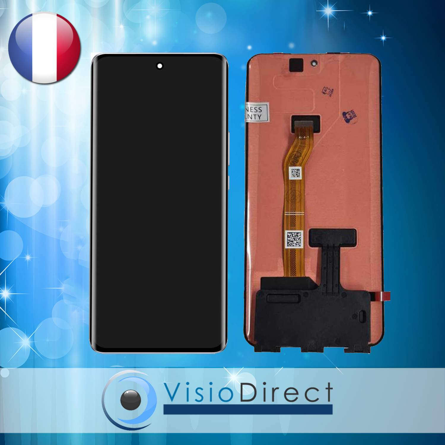 Écran LCD + Vitre Tactile Avec Châssis – Pour Honor Magic Lite 5G – Titanium Silver