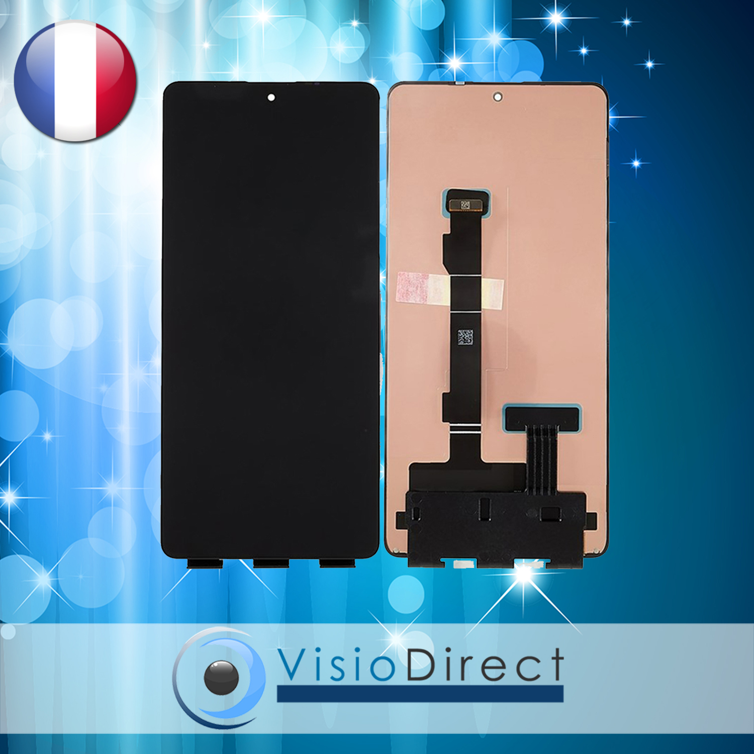 Kit De Réparation écran Complet Pour Xiaomi Redmi Note 12 Pro 5G - LCD + Vitre Tactile + Châssis + Outils